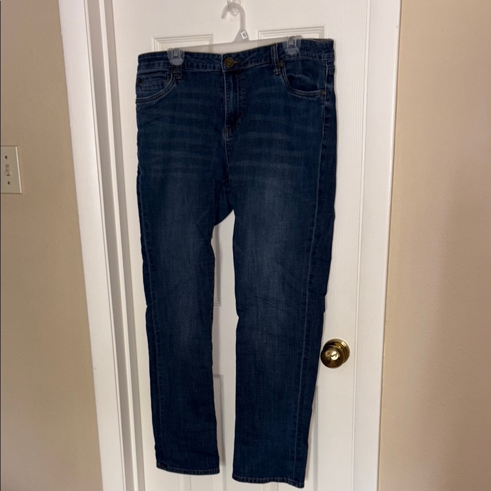 Kut from the Kloth Straight Leg Blue Jeans